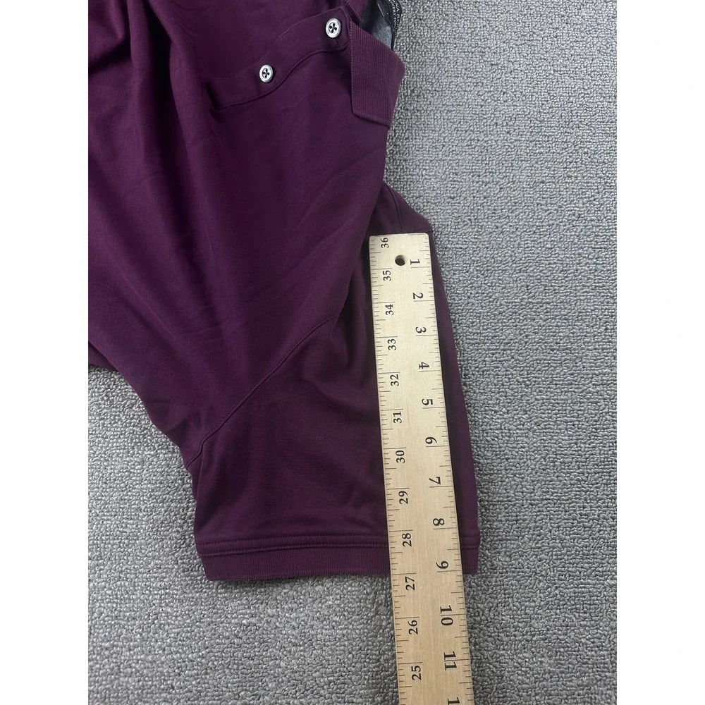 Banana Republic Polo Men XL Purple Luxury Touch Cotton Short Sleeve Preppy Golf